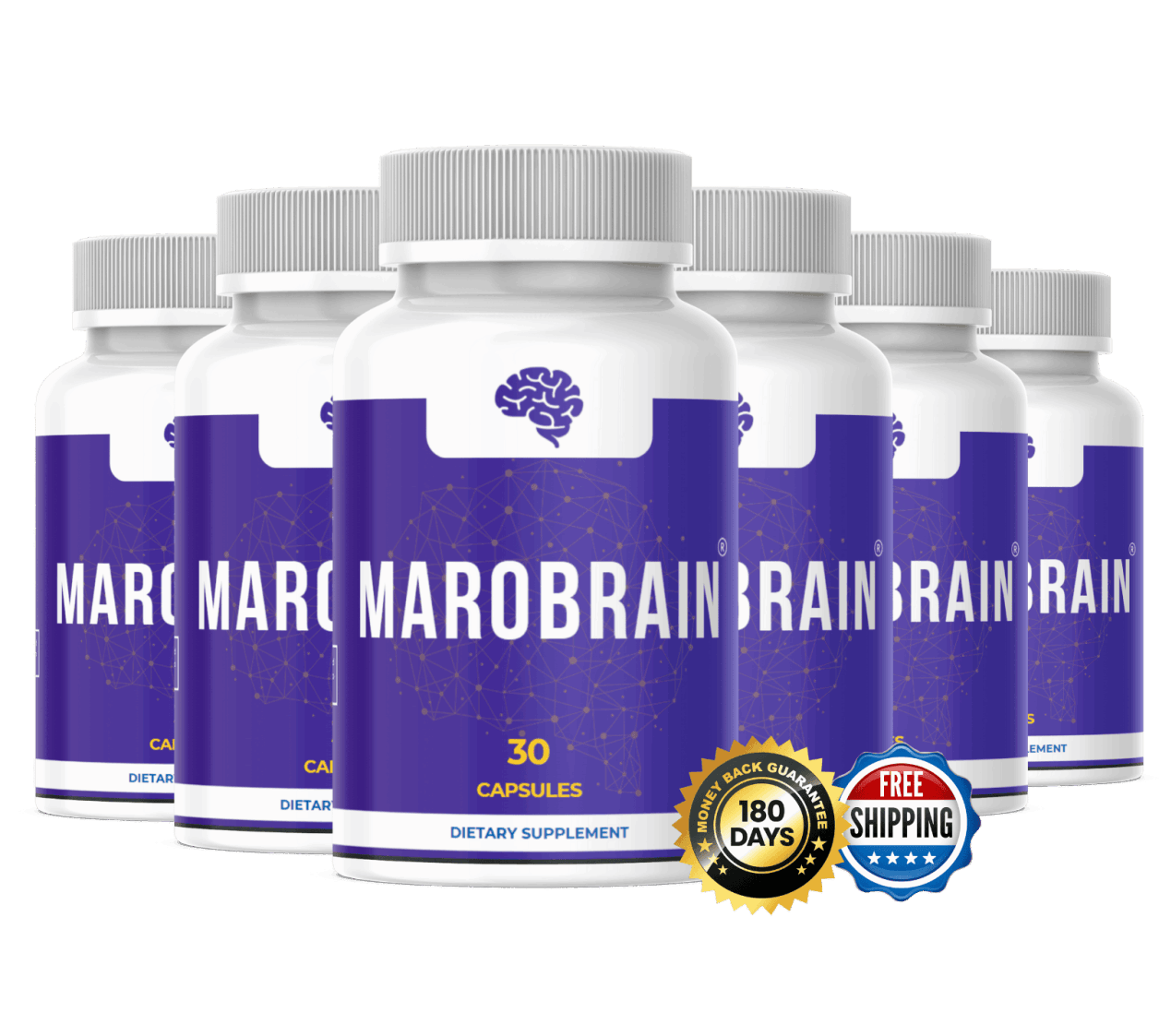 MaroBrain 6 Bottles