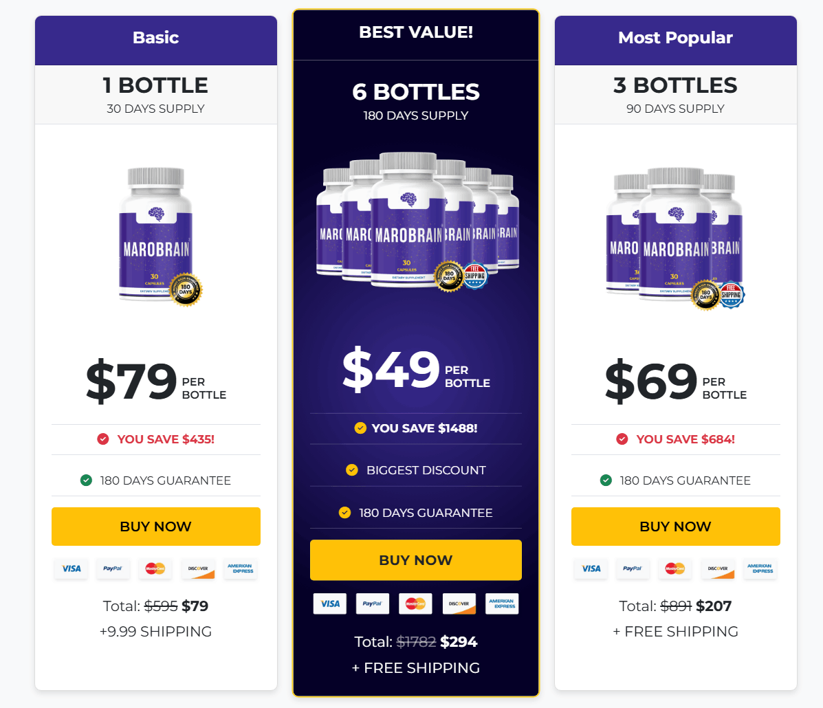 MaroBrain Price